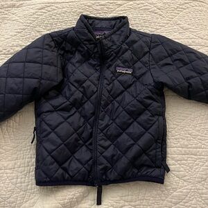 Patagonia toddler Navy jacket size 12-18 months